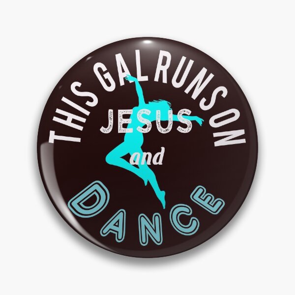 Item preview, Funny This Girl Runs on Jesus and Dance Chrisitian Gift designed and sold by LGamble12345.