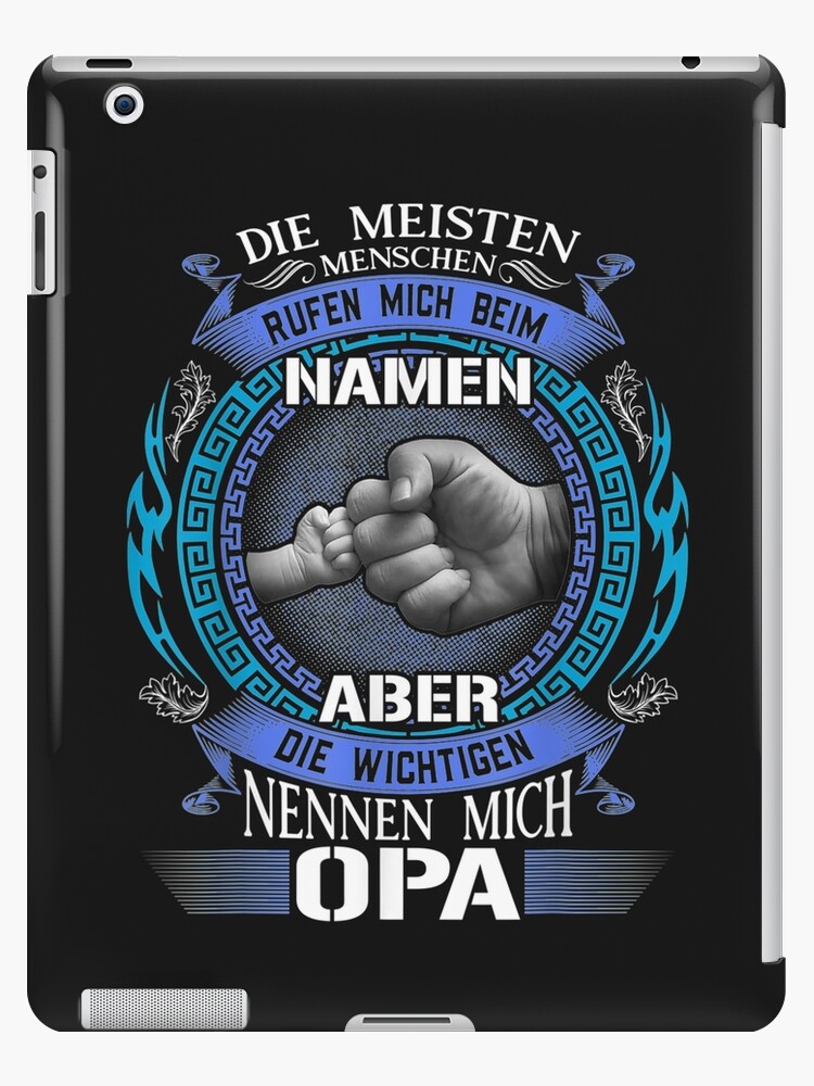 iPad-Hülle & Skin for Sale mit Herren Die Meisten Menschen Nennen Mich Opa  gehört von YanShen779
