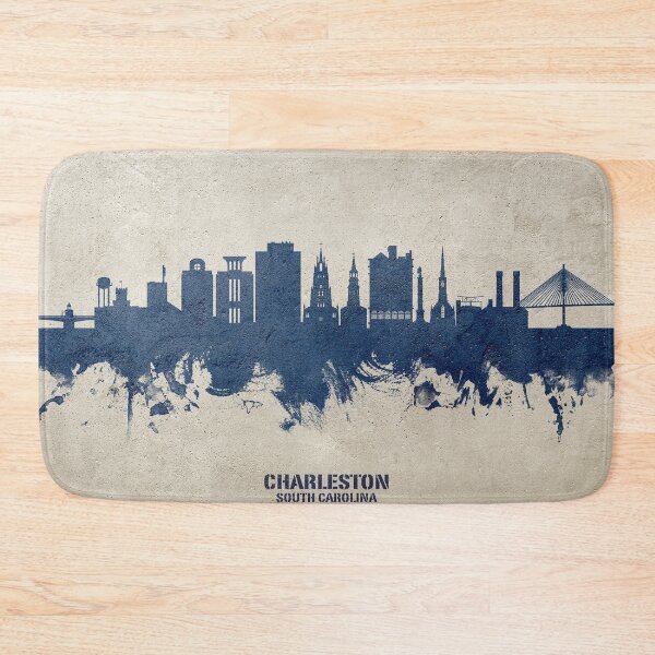 Item preview, Charleston South Carolina Skyline designed and sold by ArtPrints.