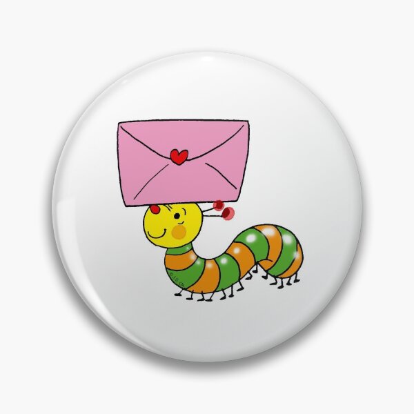 Item preview, Love letter from caterpillar designed and sold by CuteCartoon.