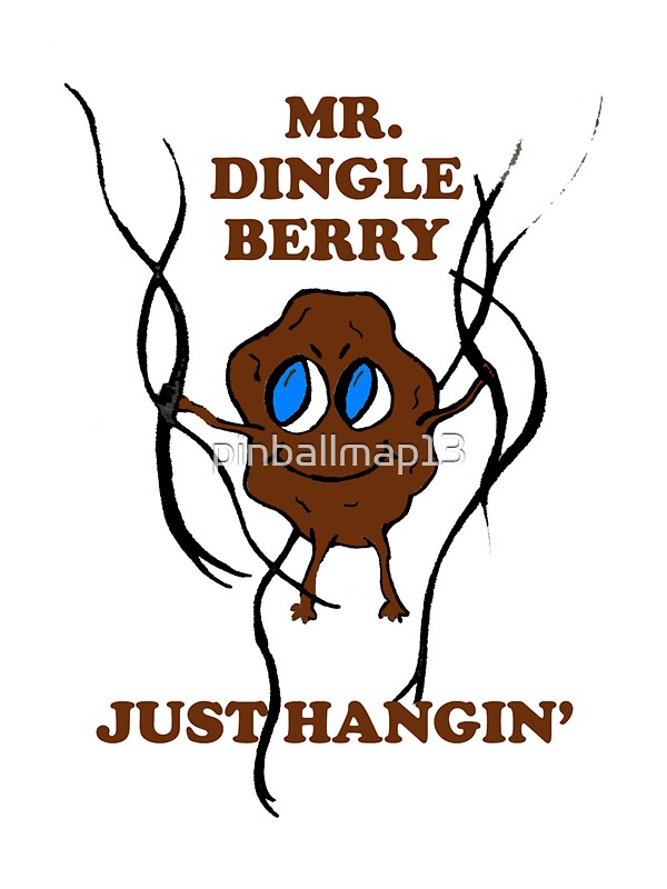  Mr Dingleberry Stickers By Pinballmap13 Redbubble