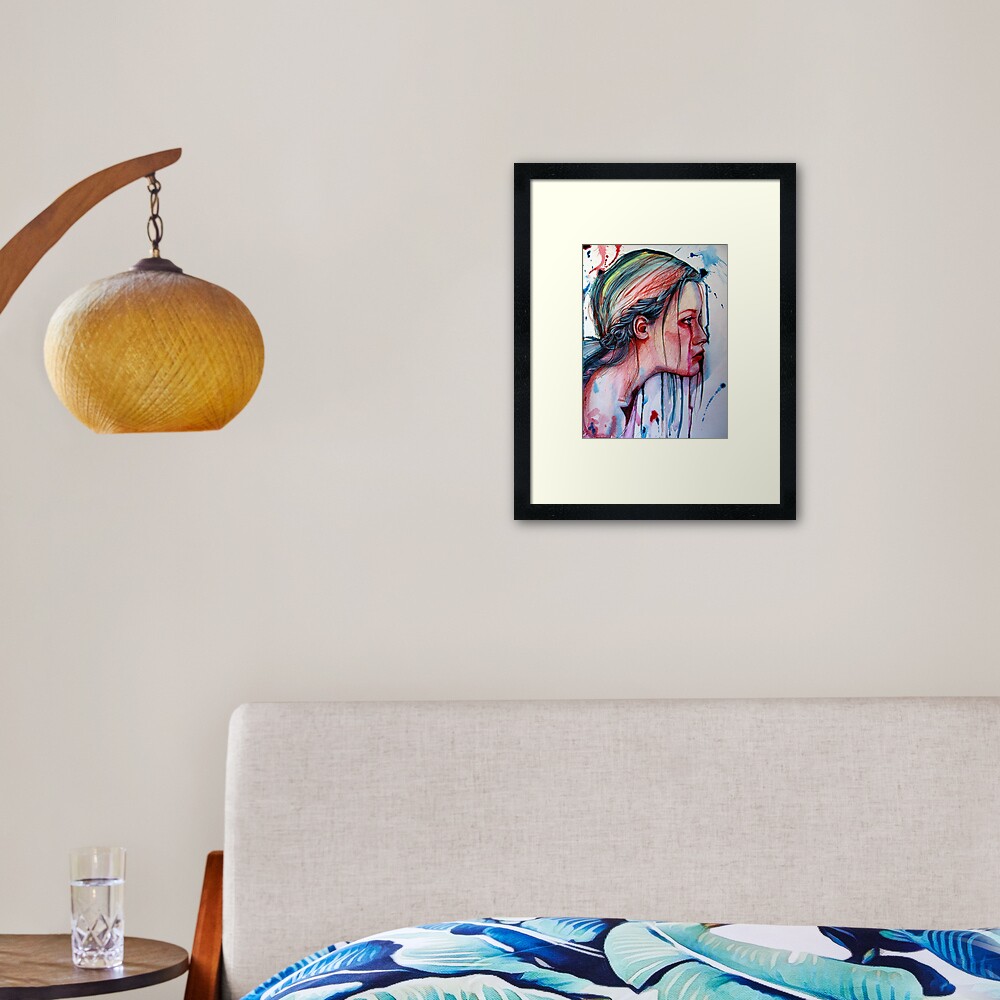 Item preview, Framed Art Print designed and sold by OlgaNoes.
