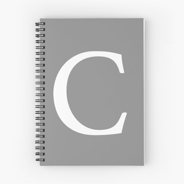 Item preview, C Initial Grey designed and sold by KTPep.