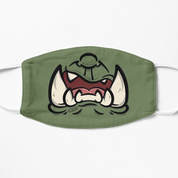 Orc Tusk - Quadrichromie Masque sans plis