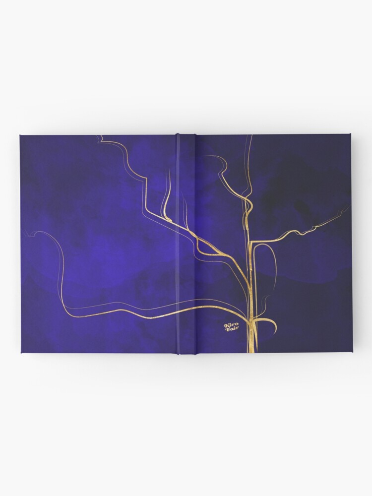 Alternate view of Kintsugi Gold Royal Blue Hardcover Journal