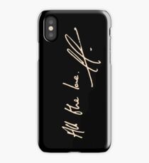 All The Love iPhone Case