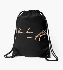 All The Love Drawstring Bag