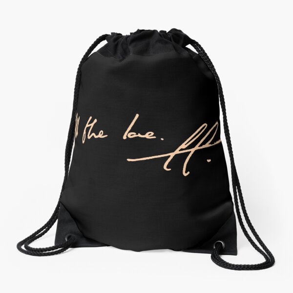 All The Love Drawstring Bag
