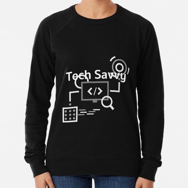 Tech Savvy Graphic Lightweight Sweatshirt