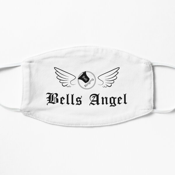 Bell Ringing - BELLS ANGEL - black text Mask
