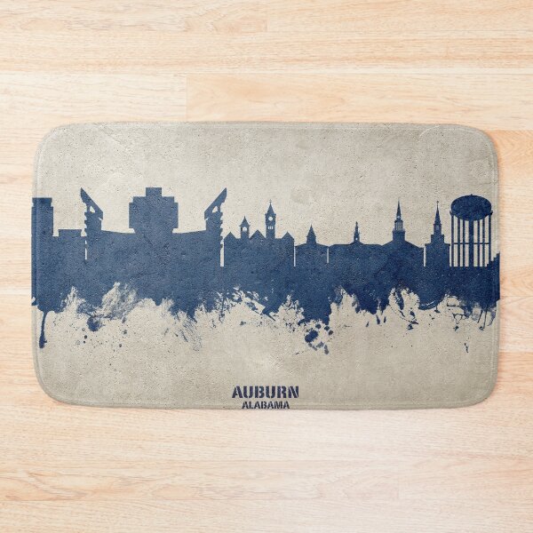 Item preview, Auburn Alabama Skyline designed and sold by ArtPrints.