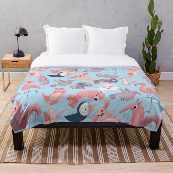 Item preview, Cute Animal Pattern in Pink and Blue! designed and sold by SleepyLilSloth.