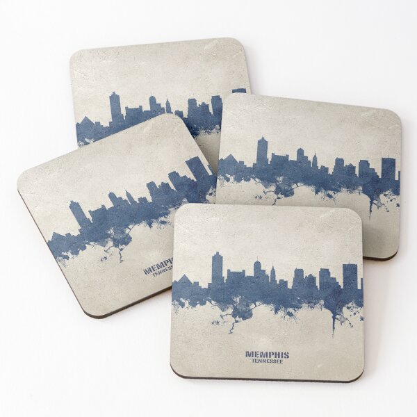 Item preview, Memphis Tennessee Skyline designed and sold by ArtPrints.