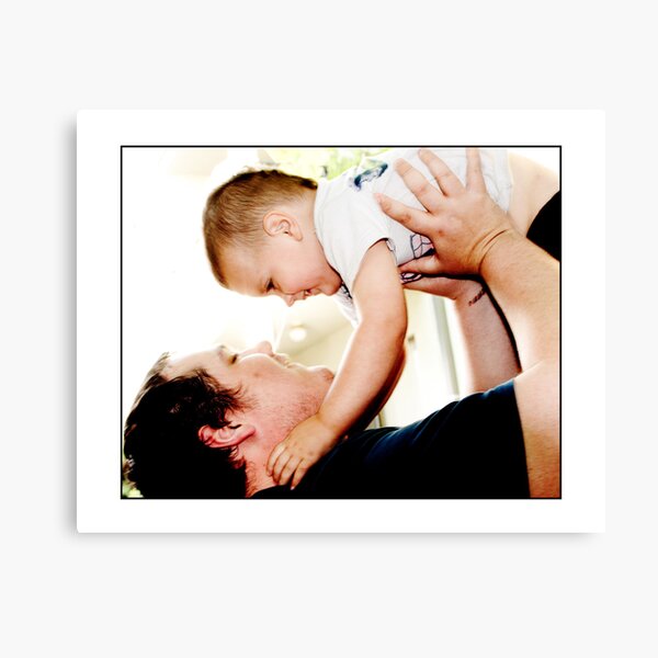 Father and Son Canvas Print
