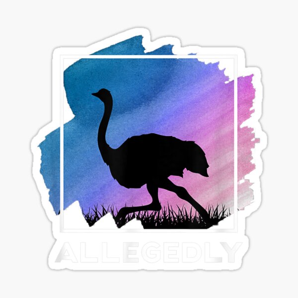 Item preview, Allegedly Ostrich Bird Lover designed and sold by Demetria Canion.