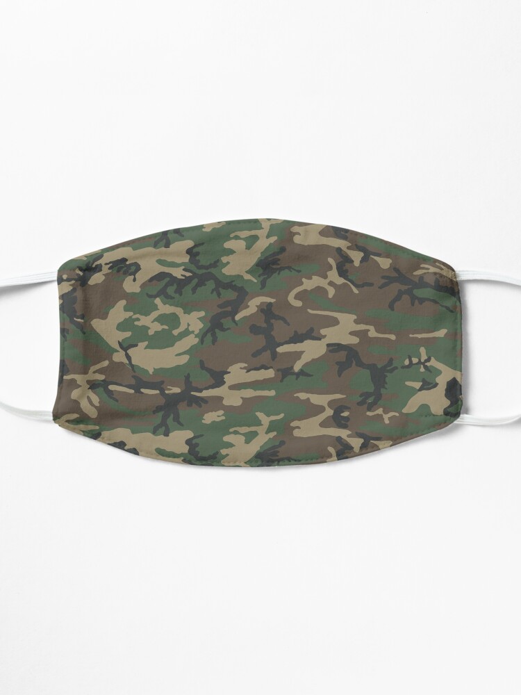Alternate view of Military camo face mask Mask