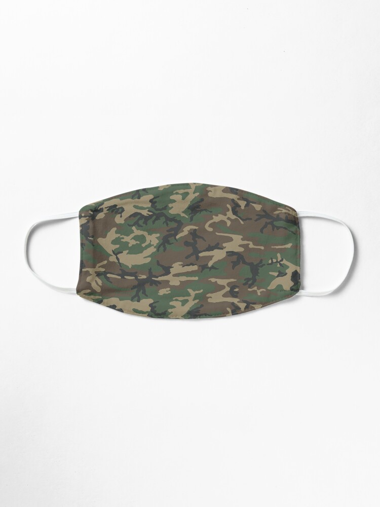 Alternate view of Military camo face mask Mask
