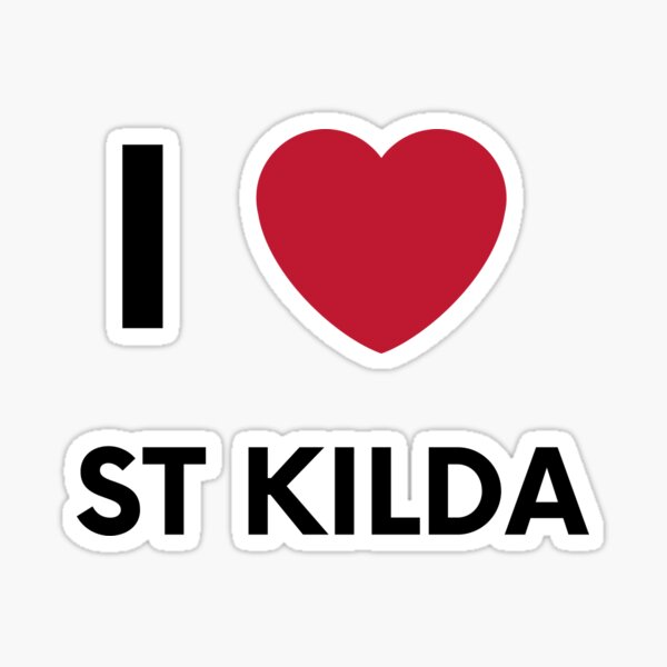 Item preview, I Love St Kilda designed and sold by melbournegirl.