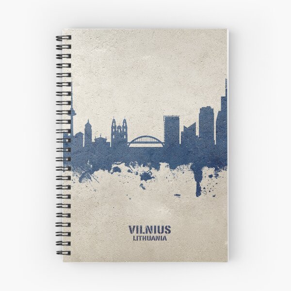 Item preview, Vilnius Lithuania Skyline designed and sold by ArtPrints.