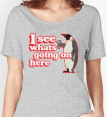 Drunken Penguin Jealousy Women's Relaxed Fit T-Shirt