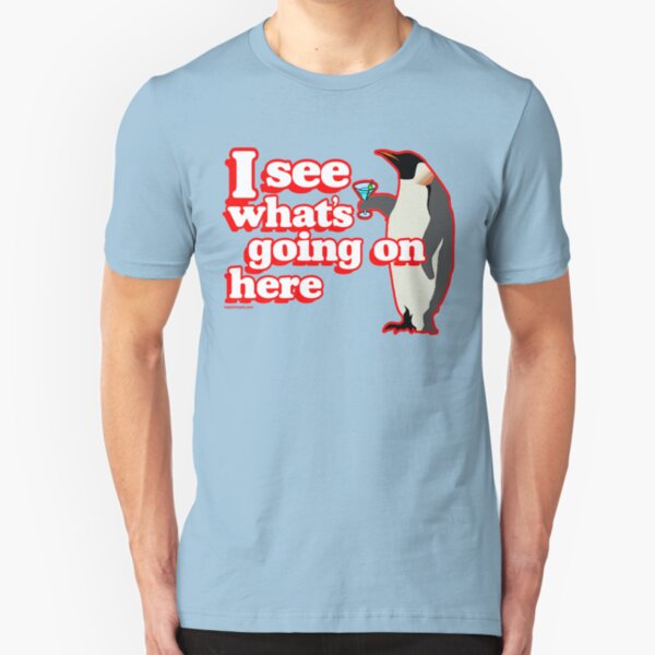 Drunken Penguin Jealousy Slim Fit T-Shirt