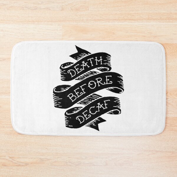 Item preview, No Decaf - Black designed and sold by bubacf.