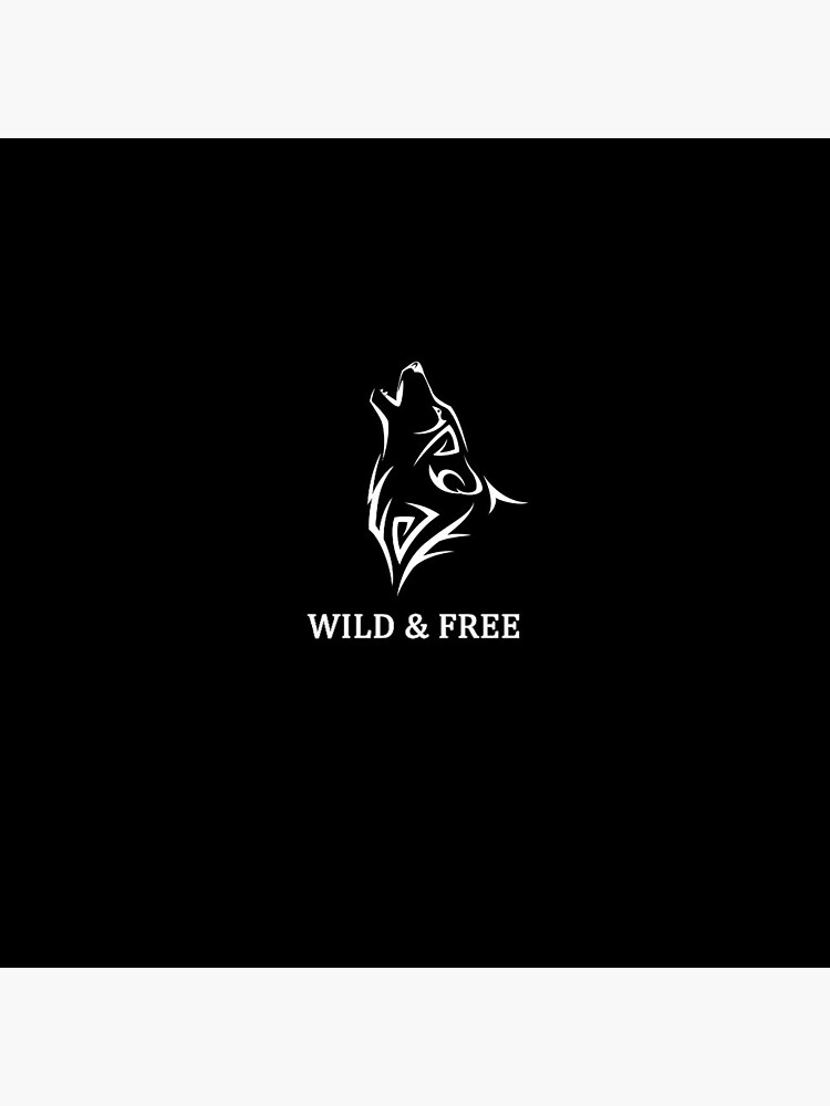 Howling Wolf Silhouette T Shirt Wild & Free Wolf Spirit Tee Howling Wolf Silhouette T Shirt Wild & Free Wolf Spirit Tee