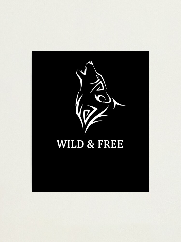 Howling Wolf Silhouette T Shirt Wild & Free Wolf Spirit Tee Howling Wolf Silhouette T Shirt Wild & Free Wolf Spirit Tee