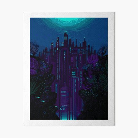 Underwater City Art Board Prints for Sale | Redbubble Underwater City Art Board Prints for Sale | Redbubble