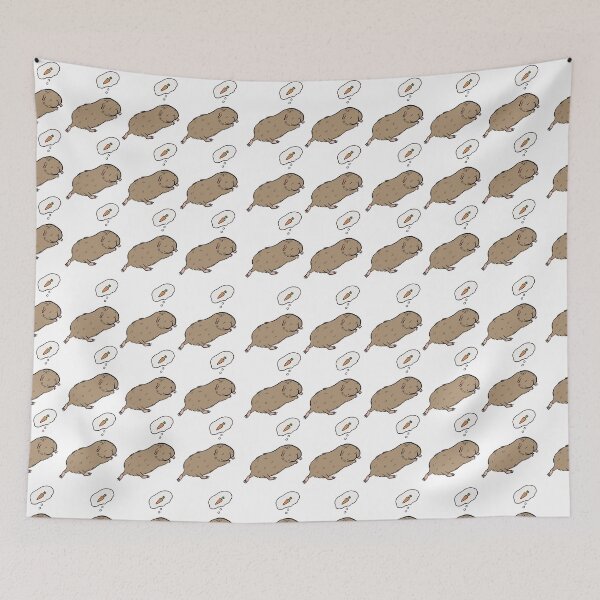 Item preview, Guinea pig dreaming about carrot  designed and sold by mondesign26.