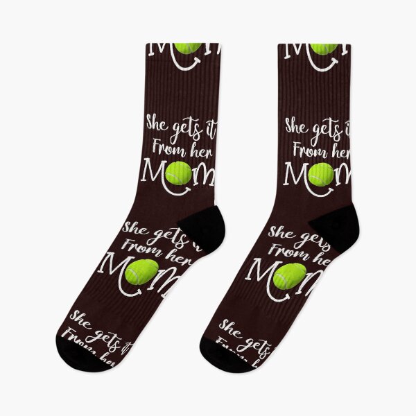 Item preview, Cool Tennis Mom Gift for Mothers of Girl Players She Gets it from Her Mom designed and sold by LGamble12345.