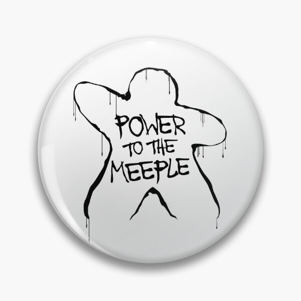 Item preview, Power to the meeple | Boardgames designed and sold by James Battershill Art.