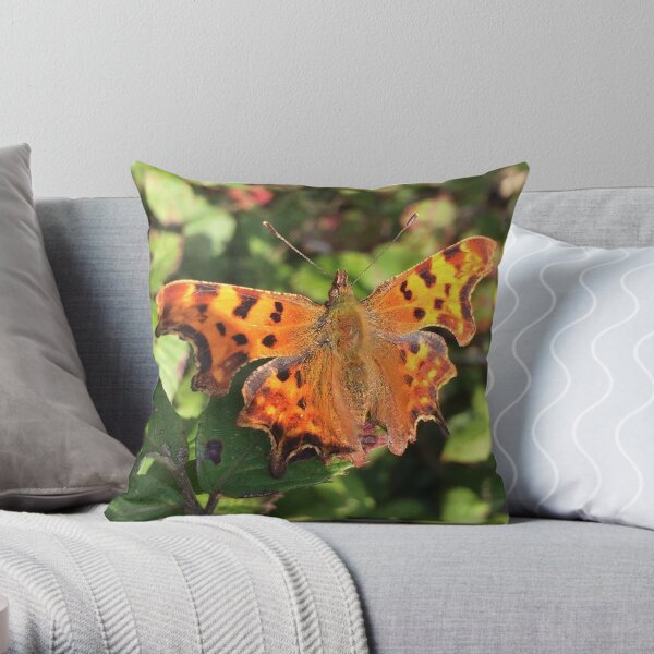 Moth/Butterfly in the Wild Throw Pillow