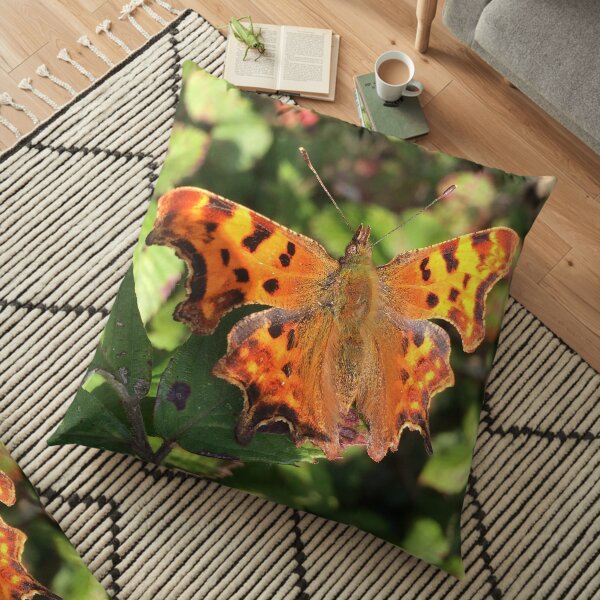 Moth/Butterfly in the Wild Floor Pillow
