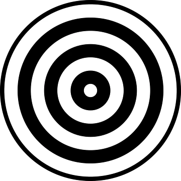 Artwork thumbnail, Geometric Pattern: Rondel: White Jet by Red Wolf