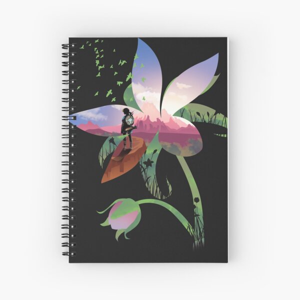 Wild Flower Spiral Notebook