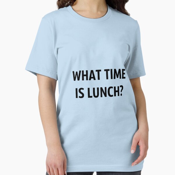 Item preview, What Time Is Lunch? - Black designed and sold by WarnerStudio.