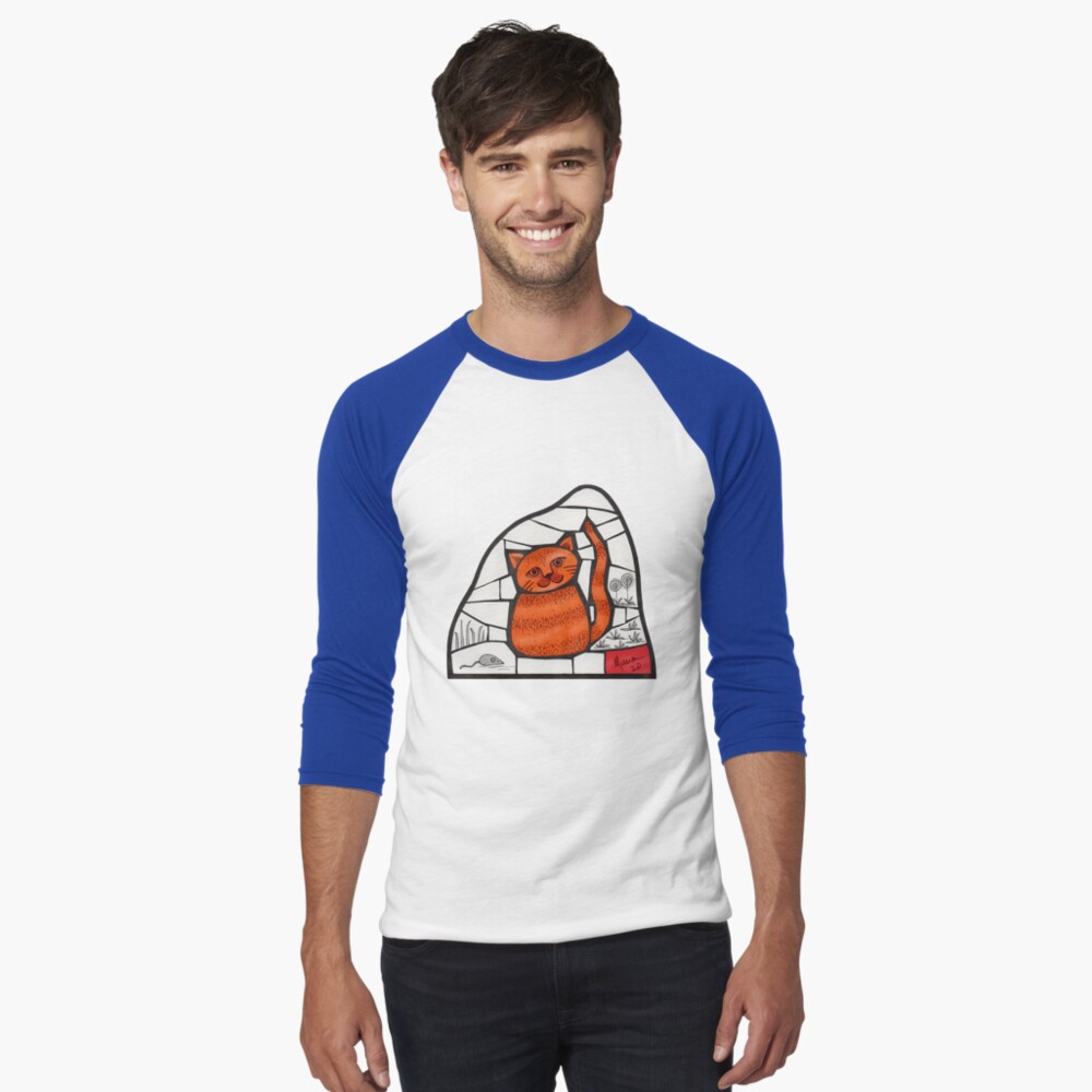 Item preview, Baseball ¾ Sleeve T-Shirt designed and sold by MunaZuberi.