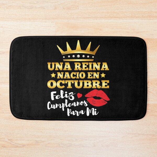 Item preview, Una Reina Nacio en Octubre Feliz Cumpleanos designed and sold by NUMAcreations.