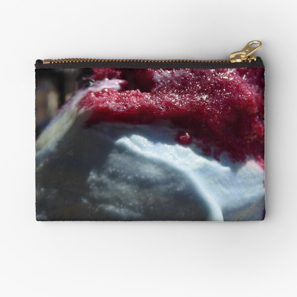Bubblegum Ice Cream and Raspberry Sorbet Zipper Pouch