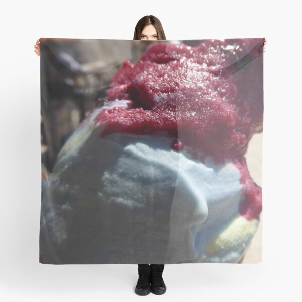 Bubblegum Ice Cream and Raspberry Sorbet Scarf