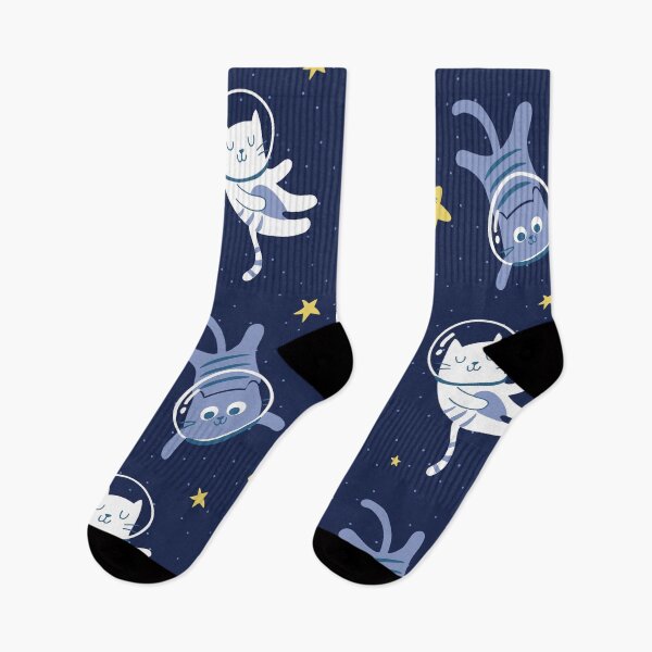 Item preview, Funny Astronaut Cats designed and sold by AnastasiaDesign.