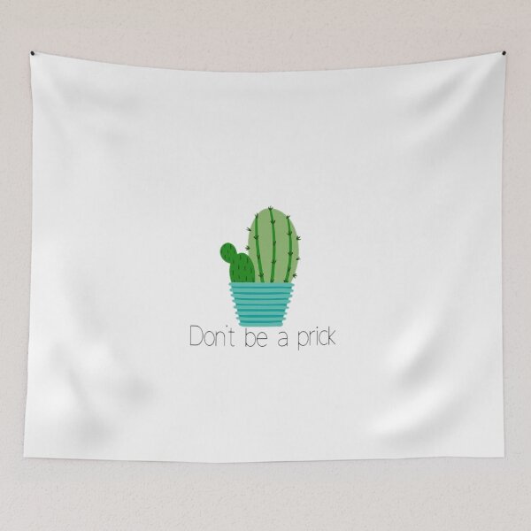 Item preview, Don't be a prick! designed and sold by LowriMai.