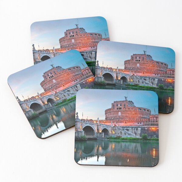 Item preview, Castel Sant'Angelo & Tiber river designed and sold by Hercules Milas.