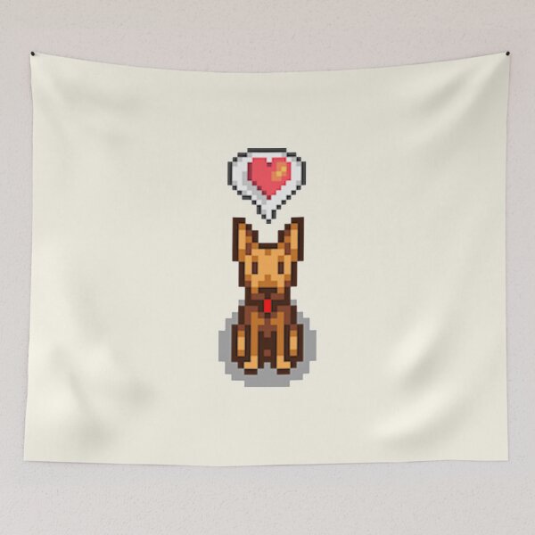 Item preview, Stardew Valley Happy Dog 2 designed and sold by r9440.