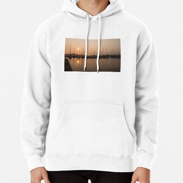 Mega Yacht, Mega Yacht Ocean' Unisex Two-Tone Hoodie