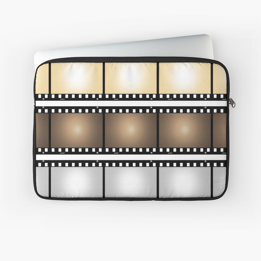 vintage blank film strip frame isolated  Poster for Sale by