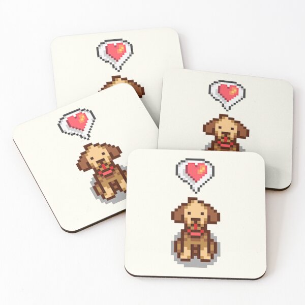 Item preview, Stardew Valley Happy Dog 3 designed and sold by r9440.