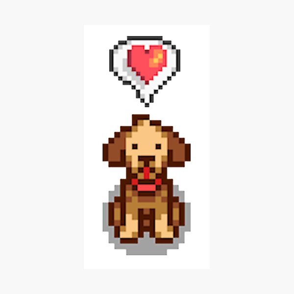 Item preview, Stardew Valley Happy Dog 3 designed and sold by r9440.