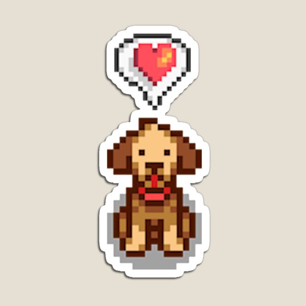 Item preview, Stardew Valley Happy Dog 3 designed and sold by r9440.